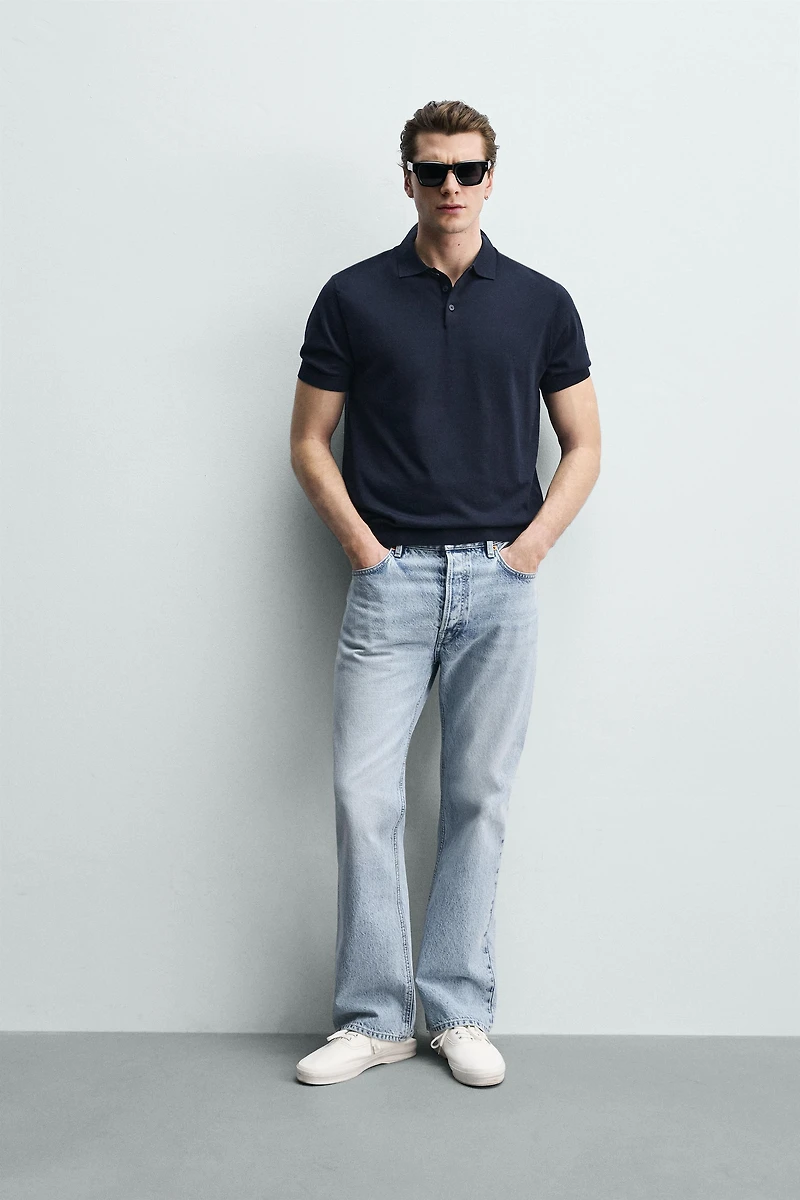 REGULAR FIT KNIT POLO