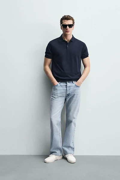 REGULAR FIT KNIT POLO