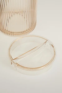 STRIPED ACRYLIC PITCHER