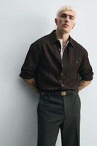 LIMITED EDITION STRIPED JACQUARD SHIRT