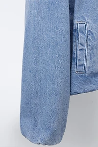 BLOUSON BOMBER EN DENIM