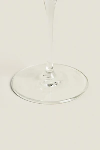 LARGE GLASS WITH LINES