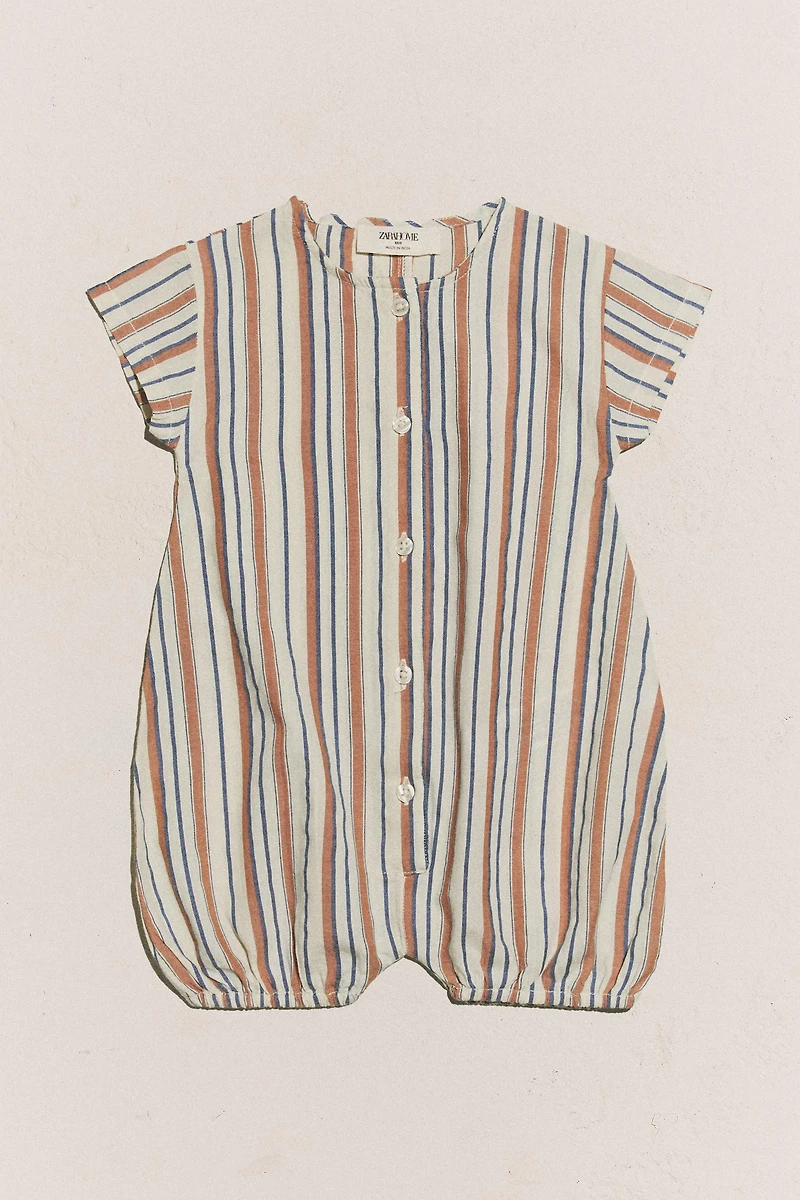 GRENOUILLÈRE BÉBÉ RAYURES