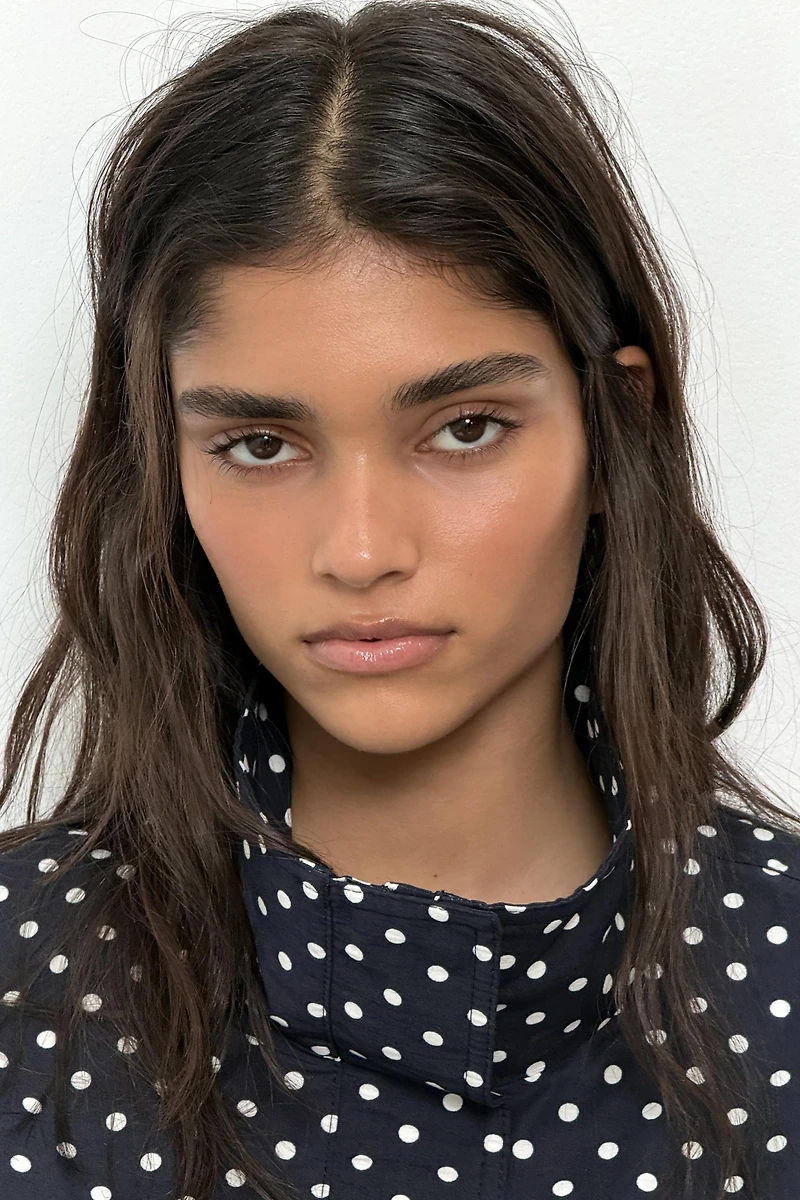 PUFFED POLKA DOT JACKET