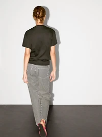 Flowing V-neck T-shirt