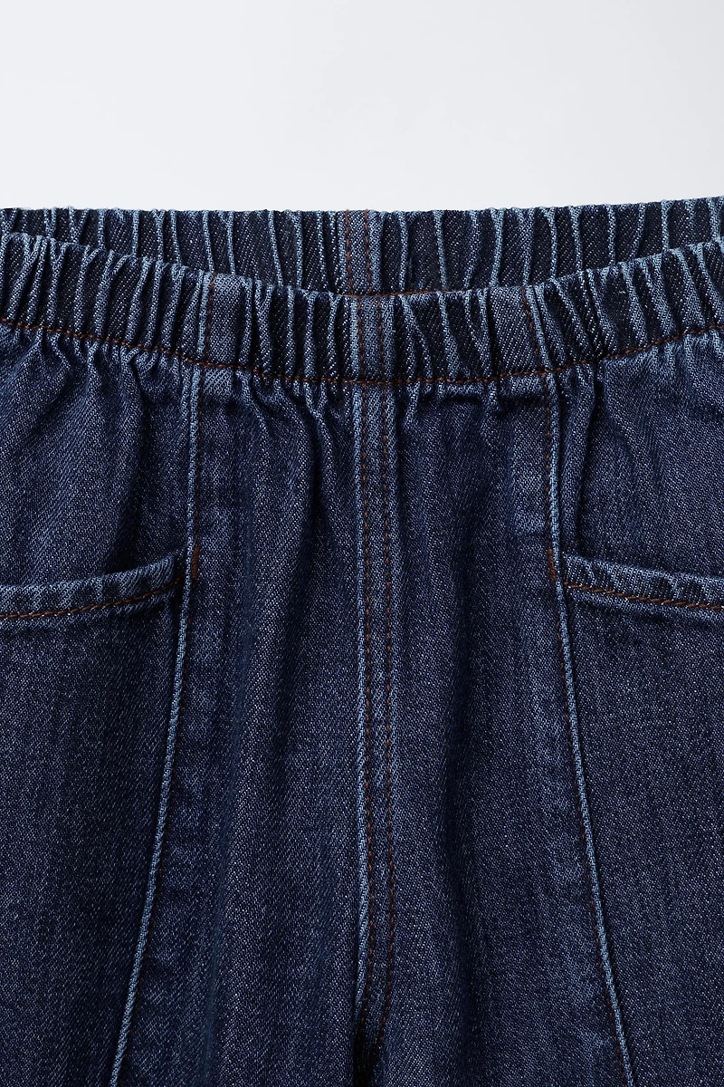 BALLOON JEANS WITH POCKETS