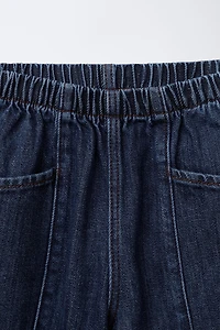 BALLOON JEANS WITH POCKETS