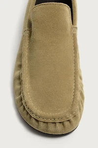 LEATHER LOAFERS