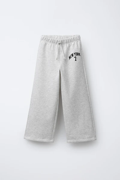 PANTALON LARGE IMPRIMÉ