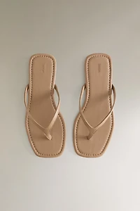 MINIMALIST LEATHER SANDALS