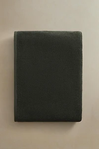 RICE STITCH COTTON BATH TOWEL