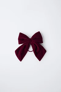 CHOUCHOU NŒUDS VELOURS BRILLANTS