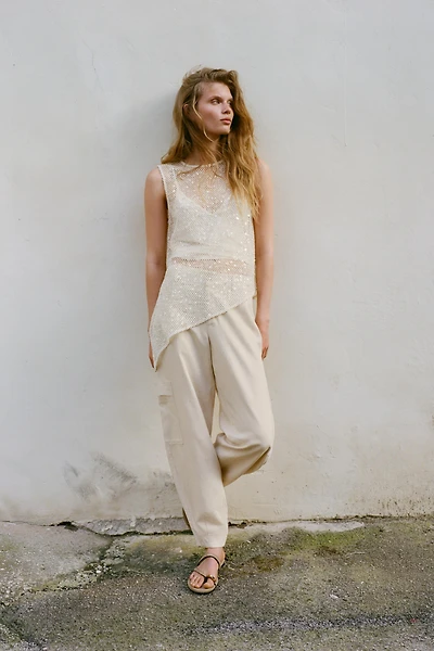 FLAT SUEDE SANDALS WITH APPLIQUÉ