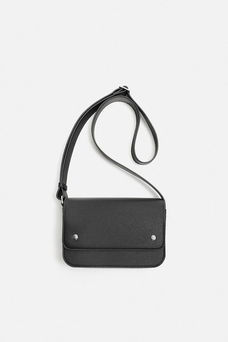 TEXTURE CROSSBODY BAG