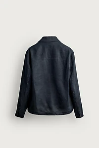 SURCHEMISE ZIPPÉE 100% LIN