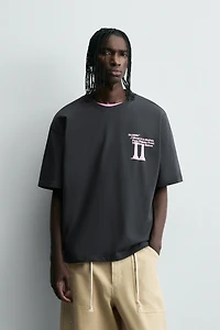 RUBBERIZED PRINT T-SHIRT