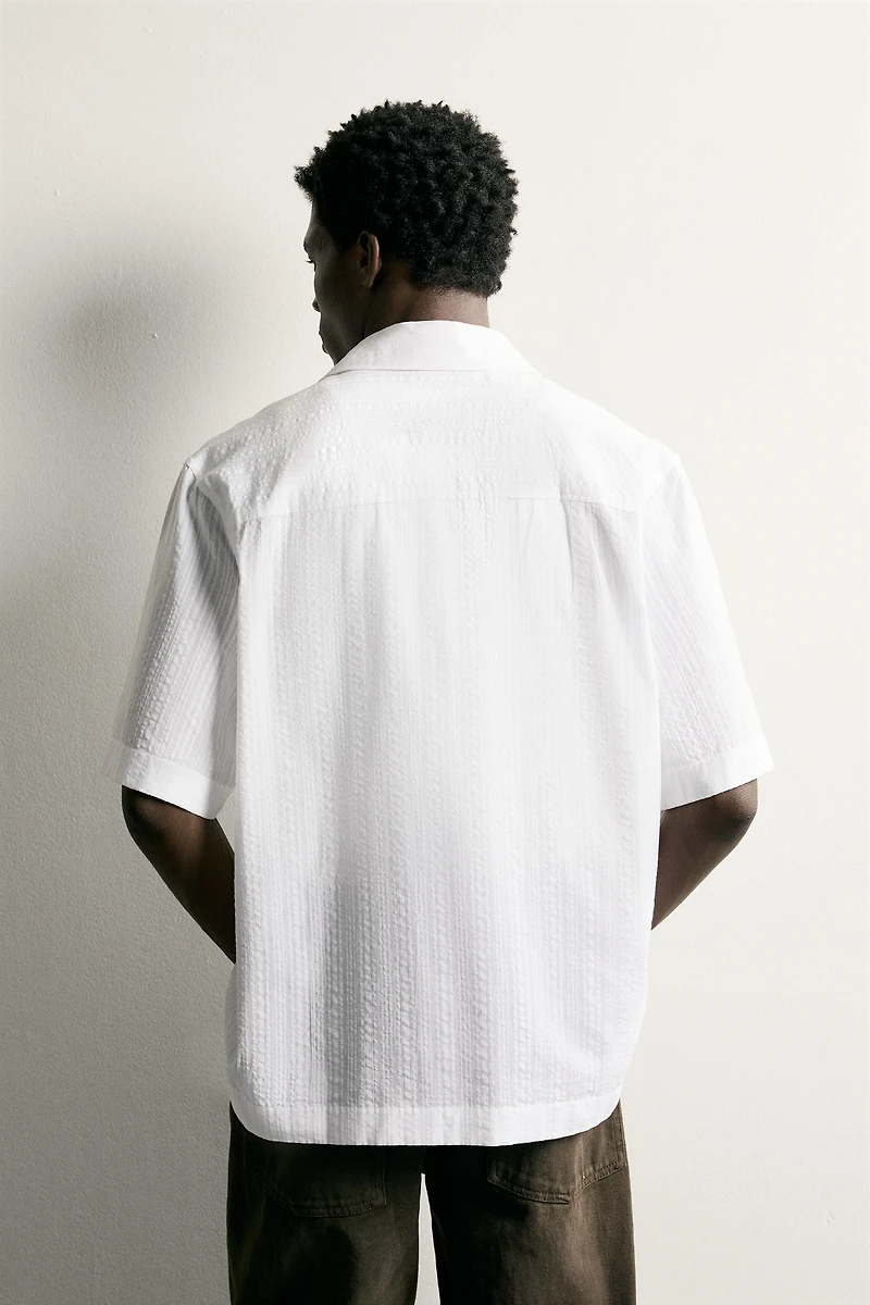 STRIPED JACQUARD SHIRT