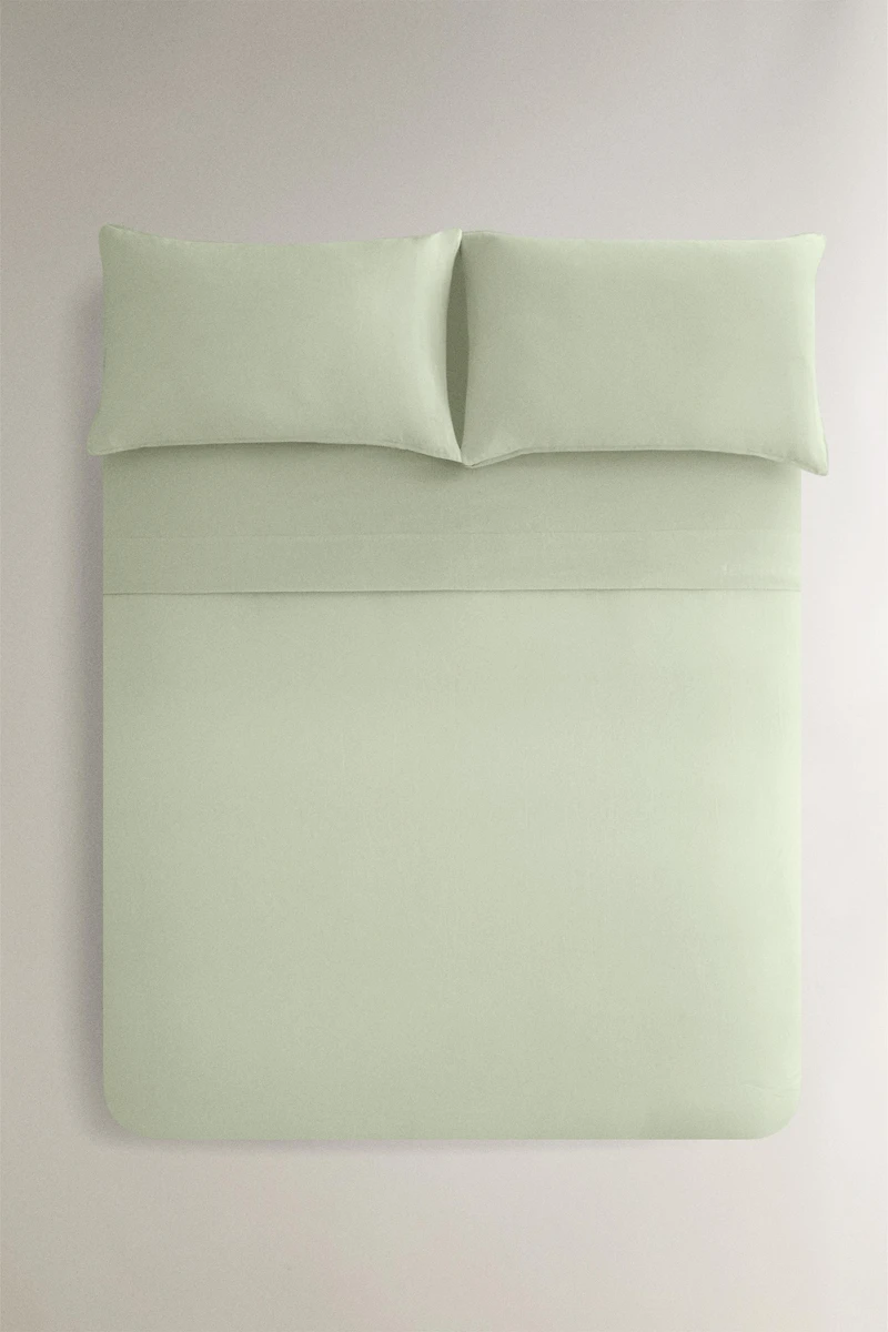 WASHED LINEN DUVET COVER (140 GSM)