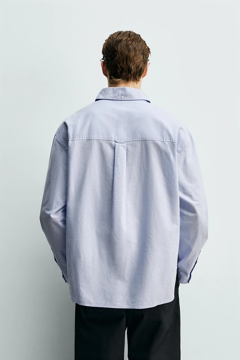 RELAXED FIT OXFORD SHIRT