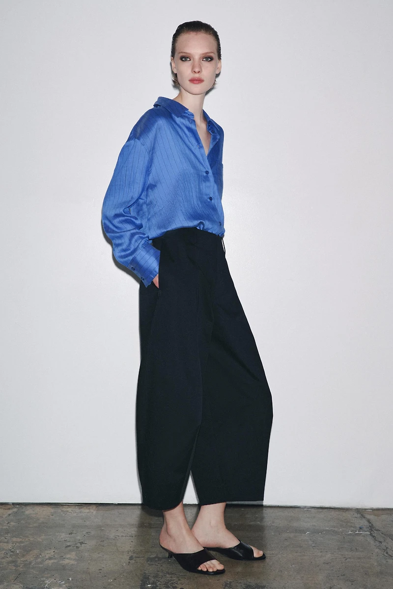 ZW COLLECTION CROP BALLOON PANTS