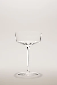 BLOWN CRYSTALLINE SPARKLING WINE FLUTE