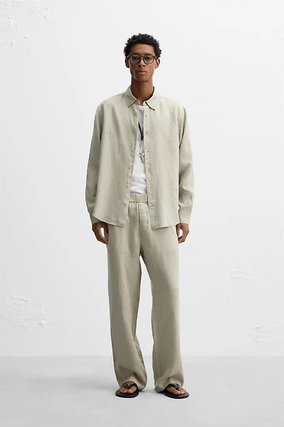 100% LINEN SHIRT