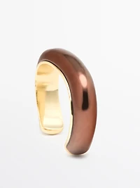 Bronze effect patina bracelet