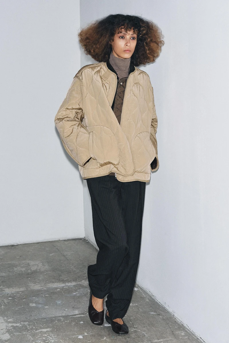 ZW COLLECTION REVERSIBLE PADDED JACKET