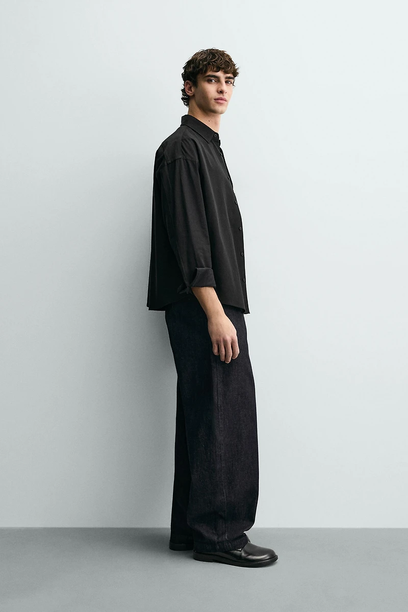 RELAXED FIT FLUID SHIRT