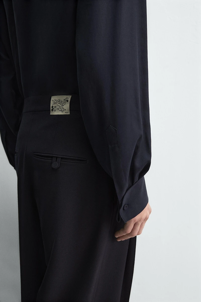 FLOWING SHIRT WITH PETER PAN COLLAR HARRY LAMBERT FOR ZARA X DISNEY