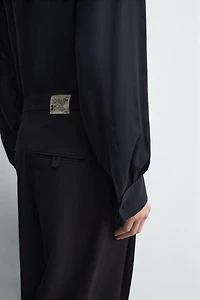 FLOWING SHIRT WITH PETER PAN COLLAR HARRY LAMBERT FOR ZARA X DISNEY