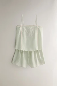 COTTON TOP WITH EMBROIDERY