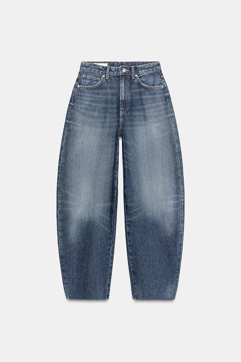 TRF BARREL HIGH WAIST JEANS