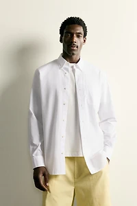 CHEMISE REGULAR FIT EN COTON