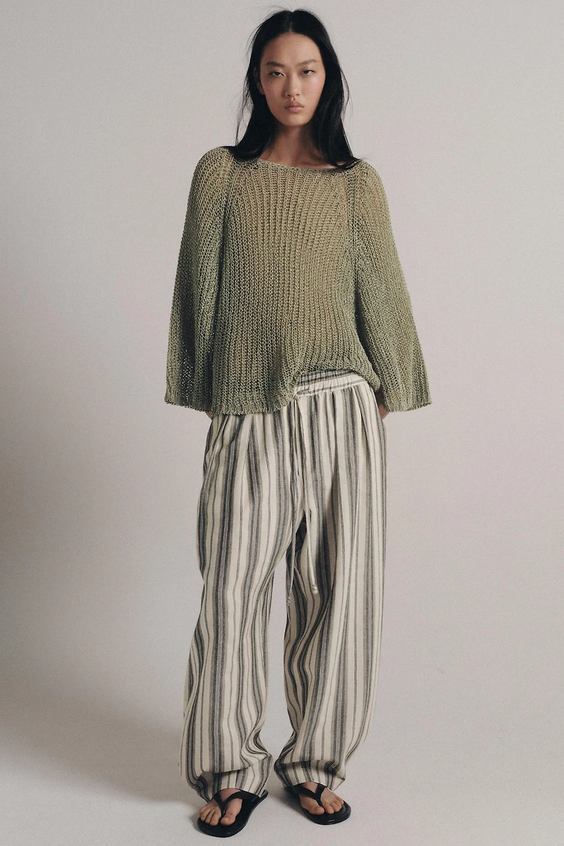 OPENWORK KNIT JUMPER