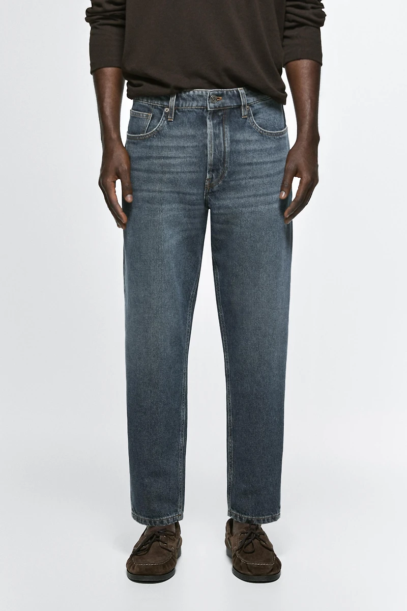 Slim fit cropped jeans