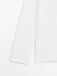 100% cotton long sleeve T-shirt