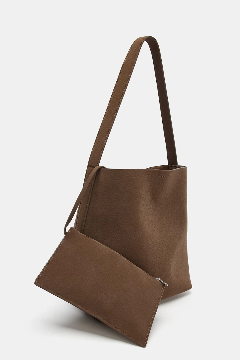 BUCKET SHOULDER BAG