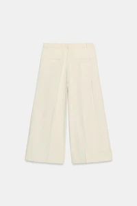PLEATED LINEN PANTS ZW COLLECTION