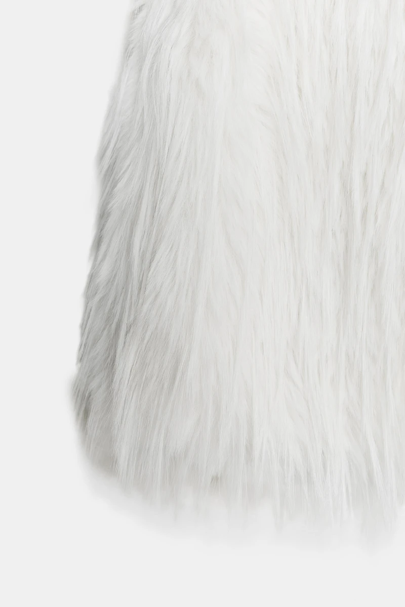 ZW COLLECTION FAUX FUR VEST