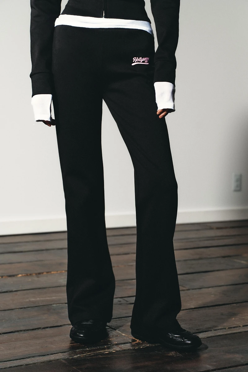 FLARE FLEECE PANTS