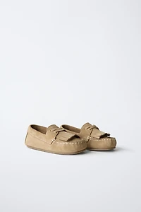 LEATHER LOAFERS