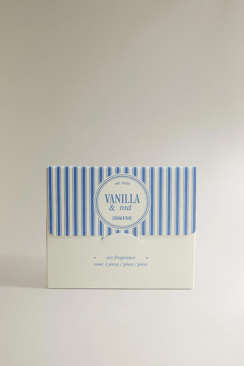 VANILLA & NUT CAR AND CLOSET AIR FRESHENER