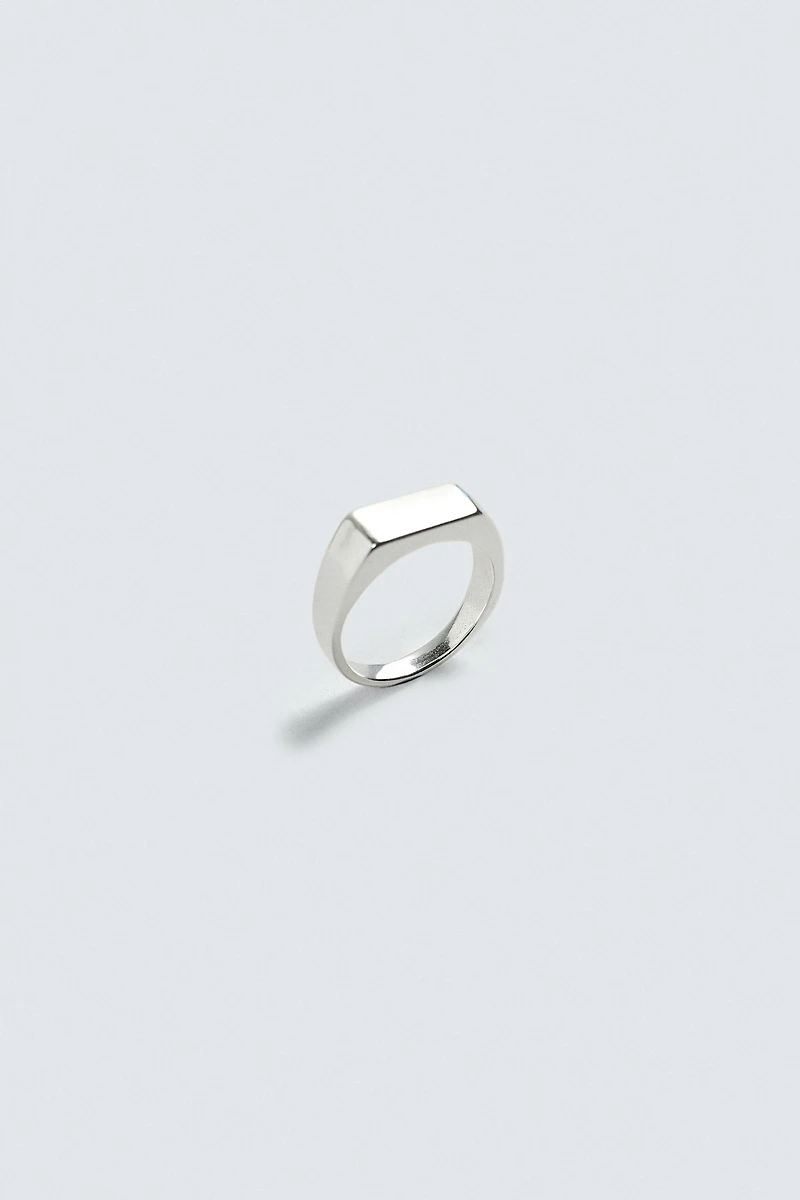 BAGUE CHEVALIÈRE EN ACIER INOXYDABLE
