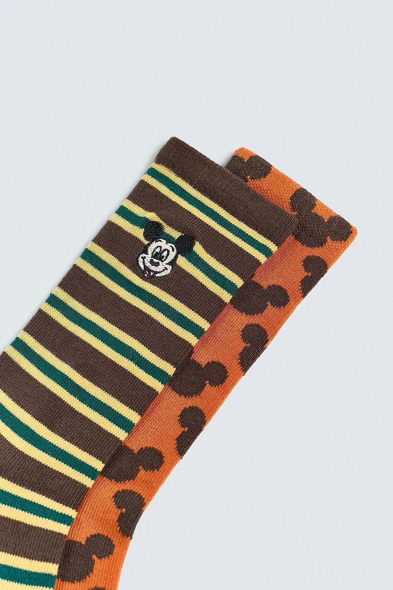 2-PACK OF LONG SOCKS HARRY LAMBERT FOR ZARA X DISNEY