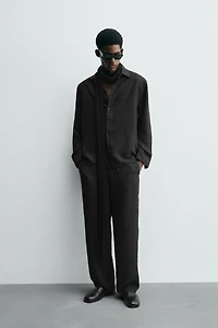 STRIPED JACQUARD PANTS