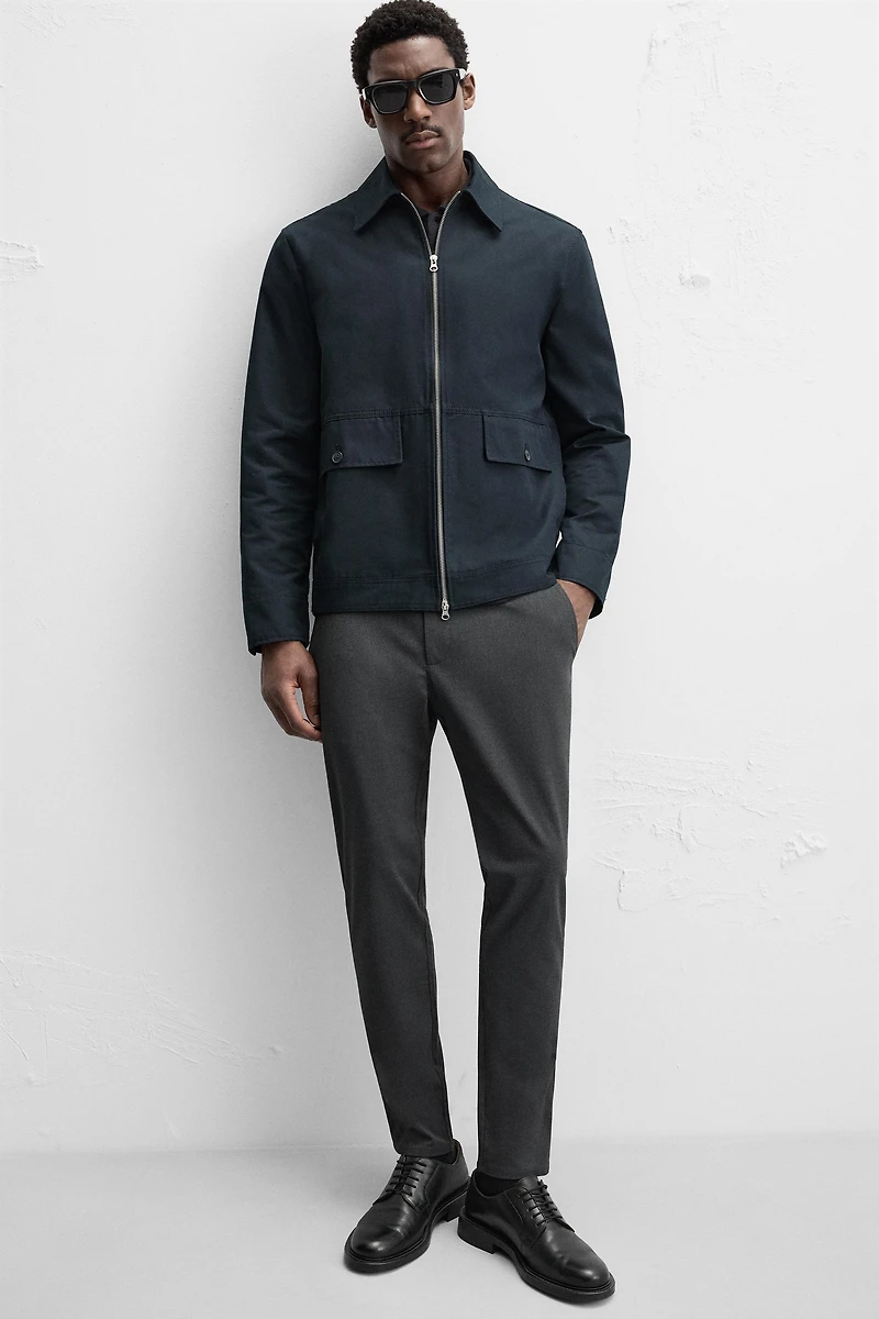 SLIM FIT STRETCH PANTS