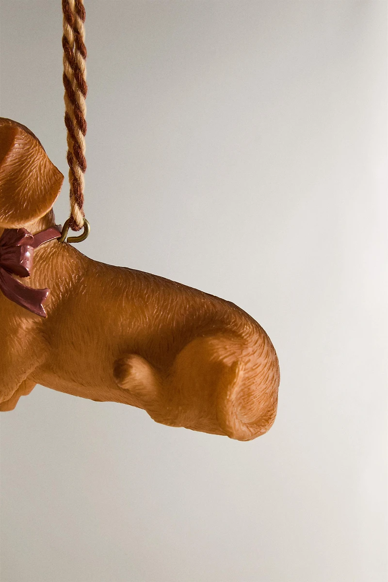 DÉCORATION SAPIN CHIEN LETTRE NOËL