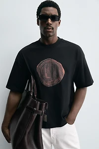COIN PRINT T-SHIRT