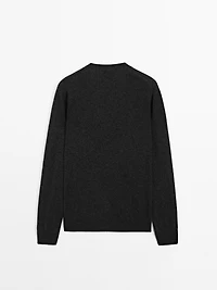 Cardigan à col en V 100 % cachemire